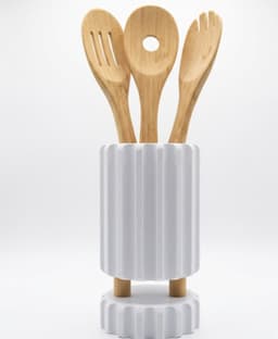 Fluted Holder 3d model
