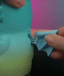 Diego, the Ice Pint Holding Dragon 3d model