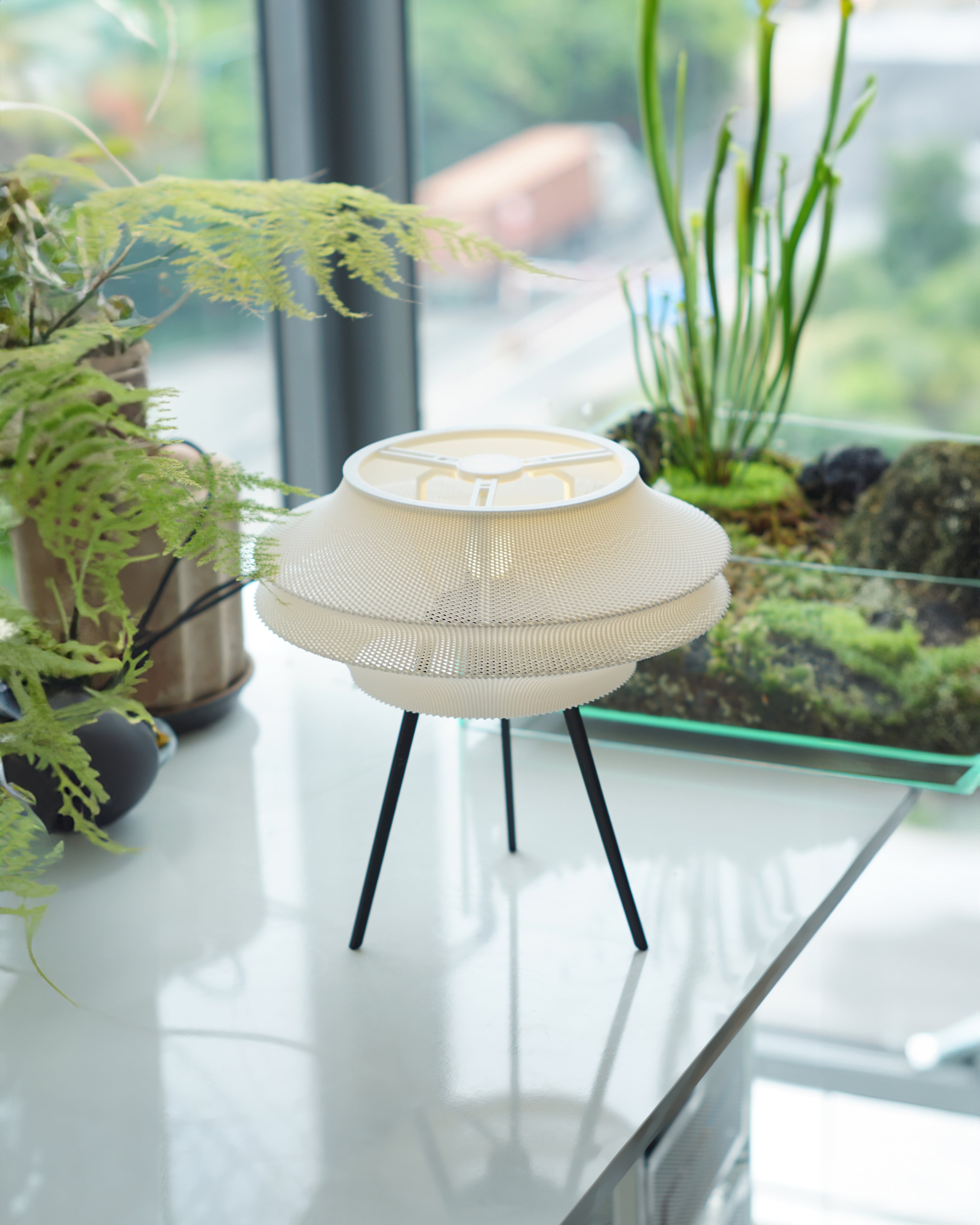 Spherical Lamp - Wavemesh Lamp 3d model