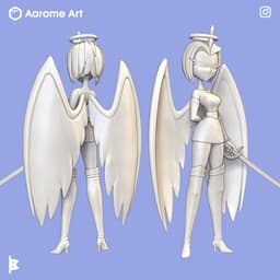 Lute Hazbin Hotel 3d model