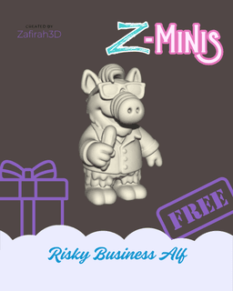 RISKY BUSINESS ALF Z-MINIS 3d model