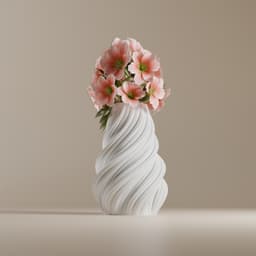 Vase - Flowform Vortex 3d model