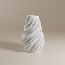 Vase - Flowform Vortex 3d model
