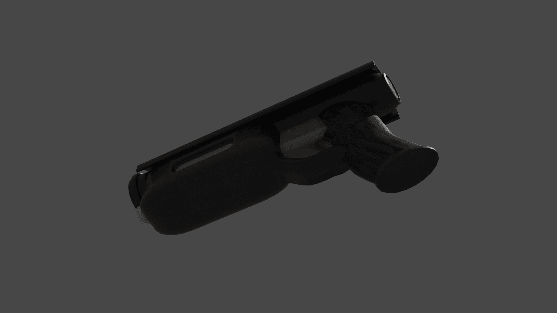 COMPACT LASER PISTOL 3d model