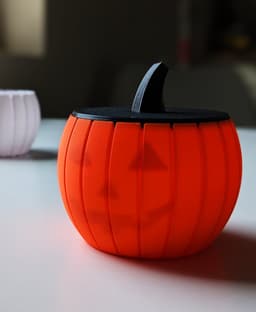 Minimalist Pumpkin Lantern/Jar 3d model
