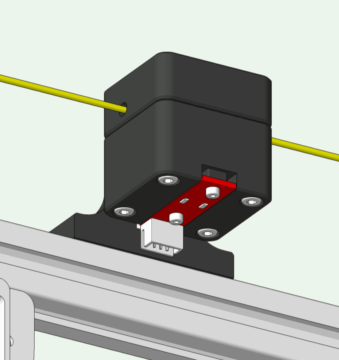 Filament Motion Encoder 3d model