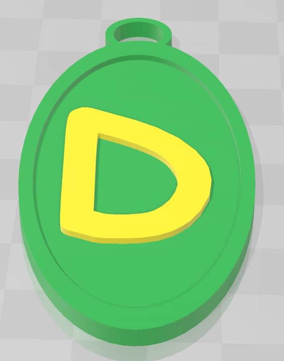 D KEYCHAIN.stl 3d model