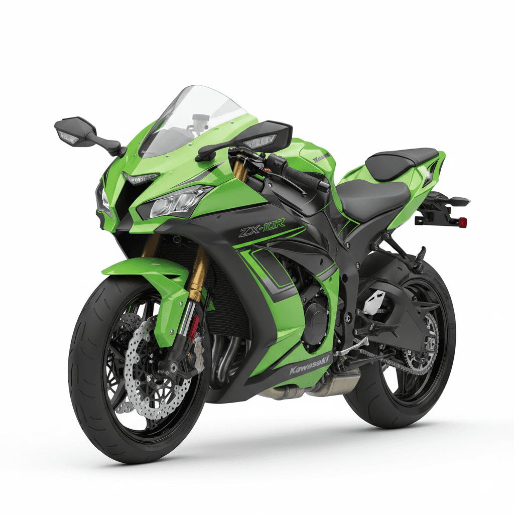 Kawasaki Ninja ZX 10R Superbike 3d model