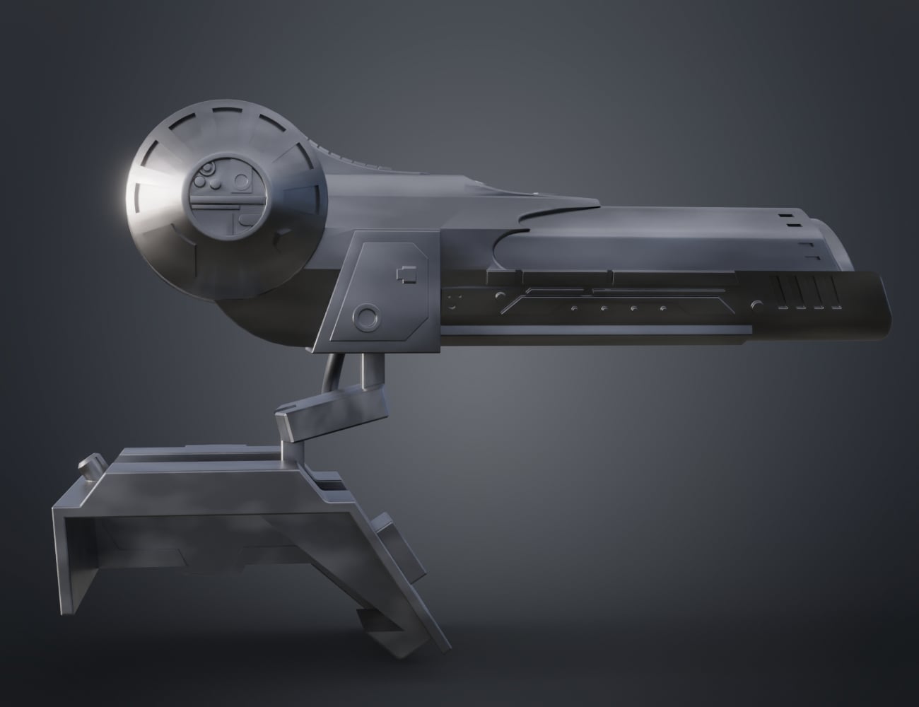 Jungle Hunter Predator Plasmacaster 3d model