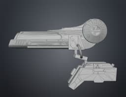 Jungle Hunter Predator Plasmacaster 3d model