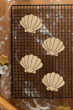 Oyster Cookie Cutter, Biscuit Cutter 3d model
