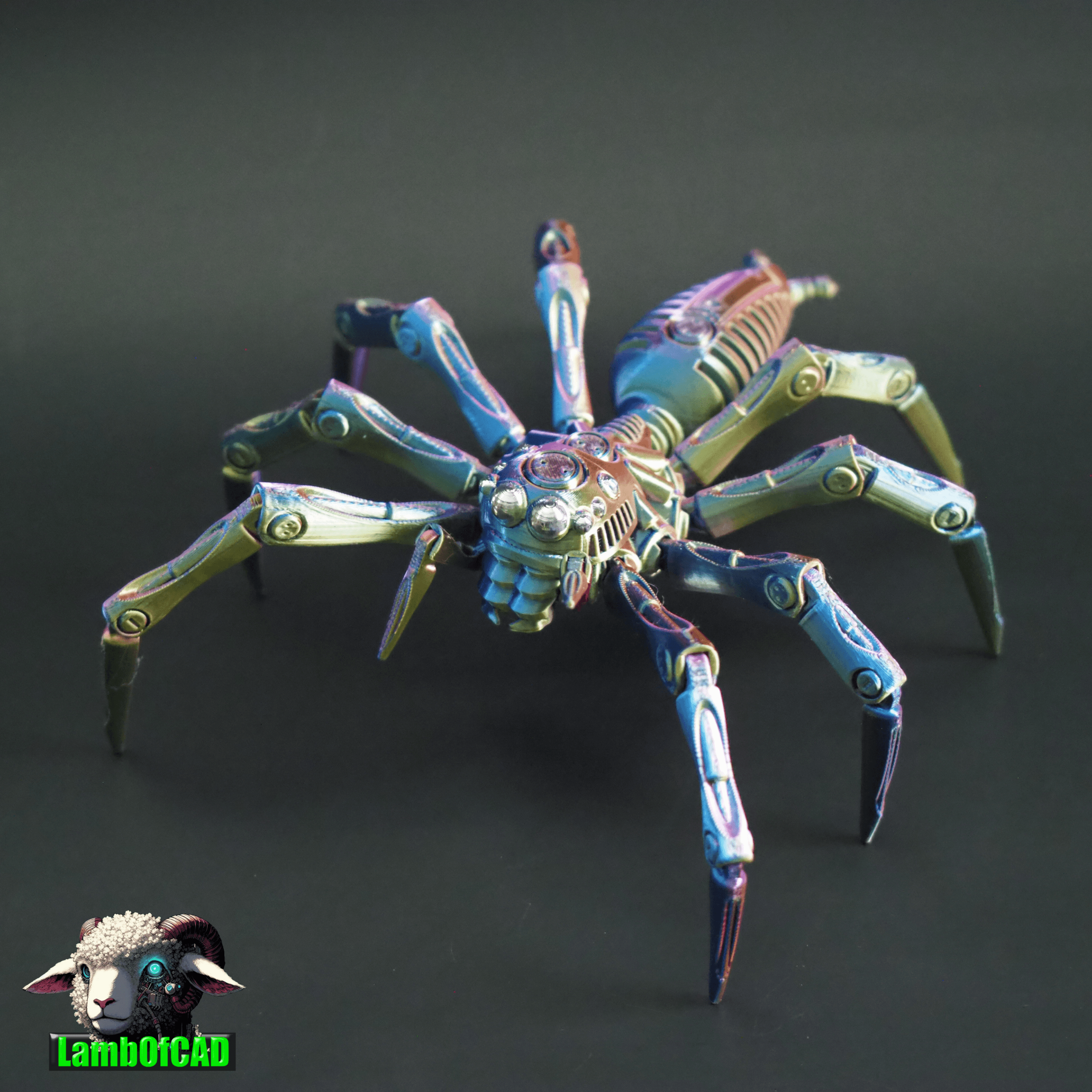 Robotic Jumping Spider 3d model
