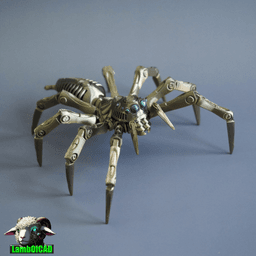 Robotic Jumping Spider 3d model