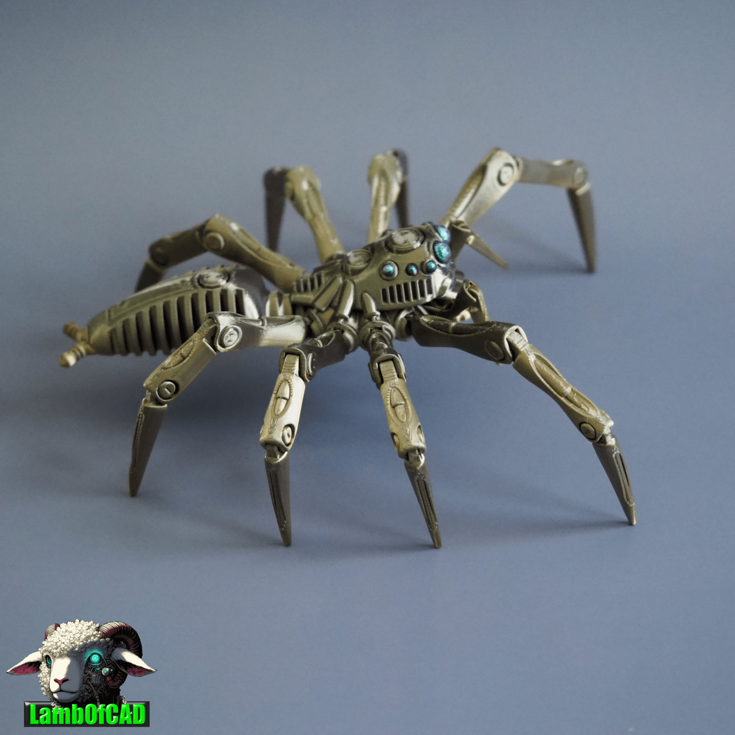 Robotic Jumping Spider 3d model