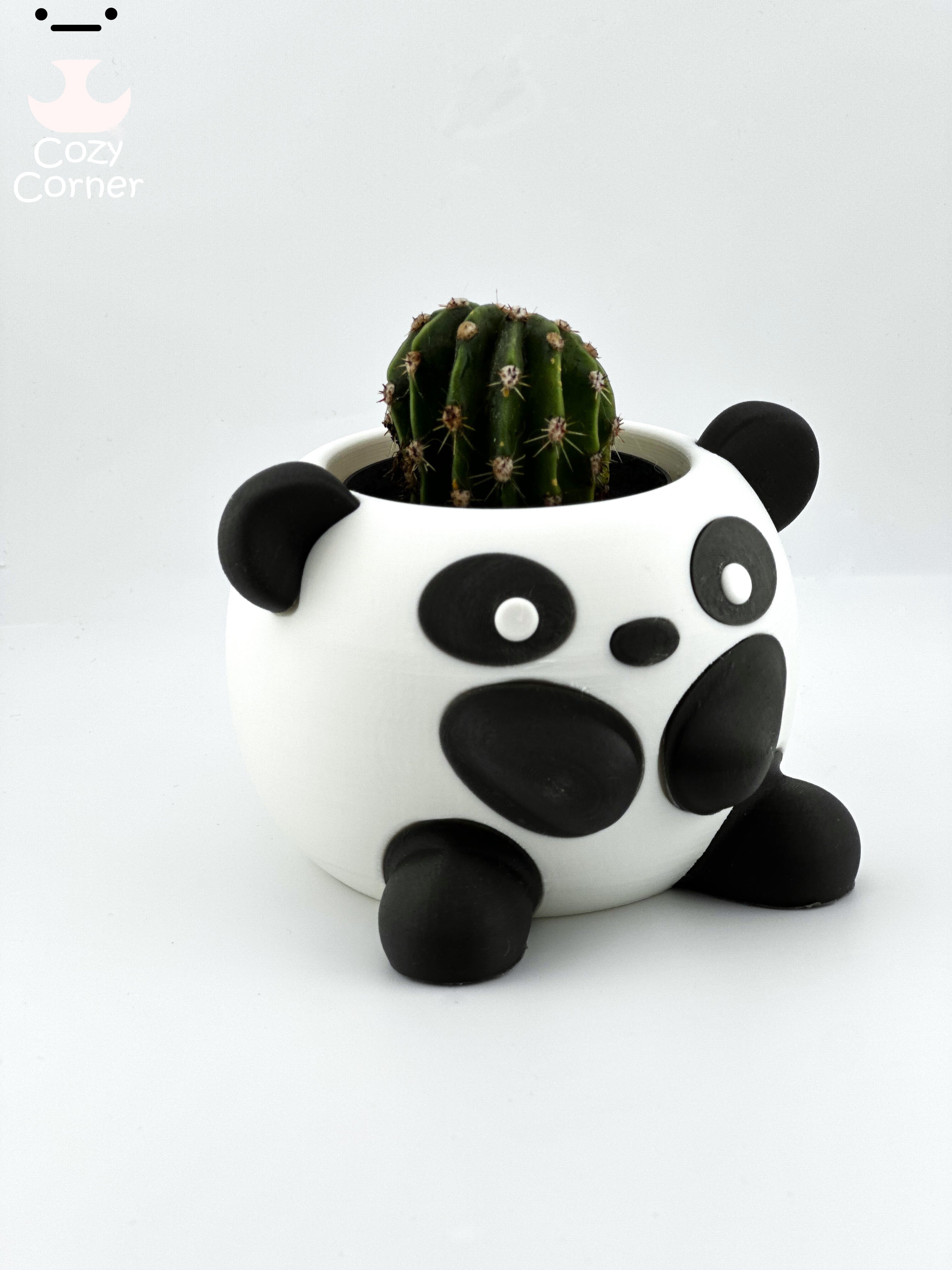 Panda planter 3d model