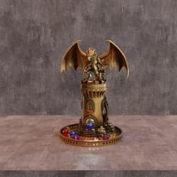 Dragon Dice Tower 3d model