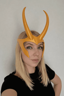 Loki Crown - God of Mischief Headpiece 3d model