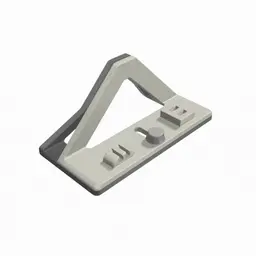 LAPTOP / TABLET STAND WITH LOCK MECHANISM / LAPTOP STAND / MACBOOK STAND / OFFICE ORGANIZER 3d model