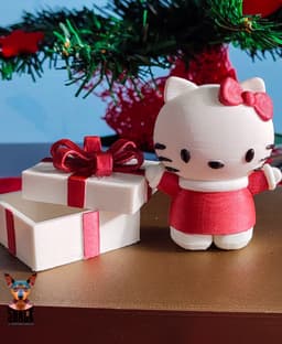 HELLO KITTY-CHRISTMAS EDITION 3d model