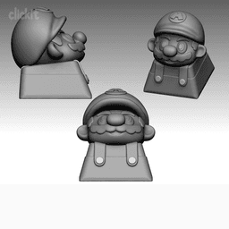 Mario Keycap – 3D Printable Mechanical Keyboard Keycap 3d model