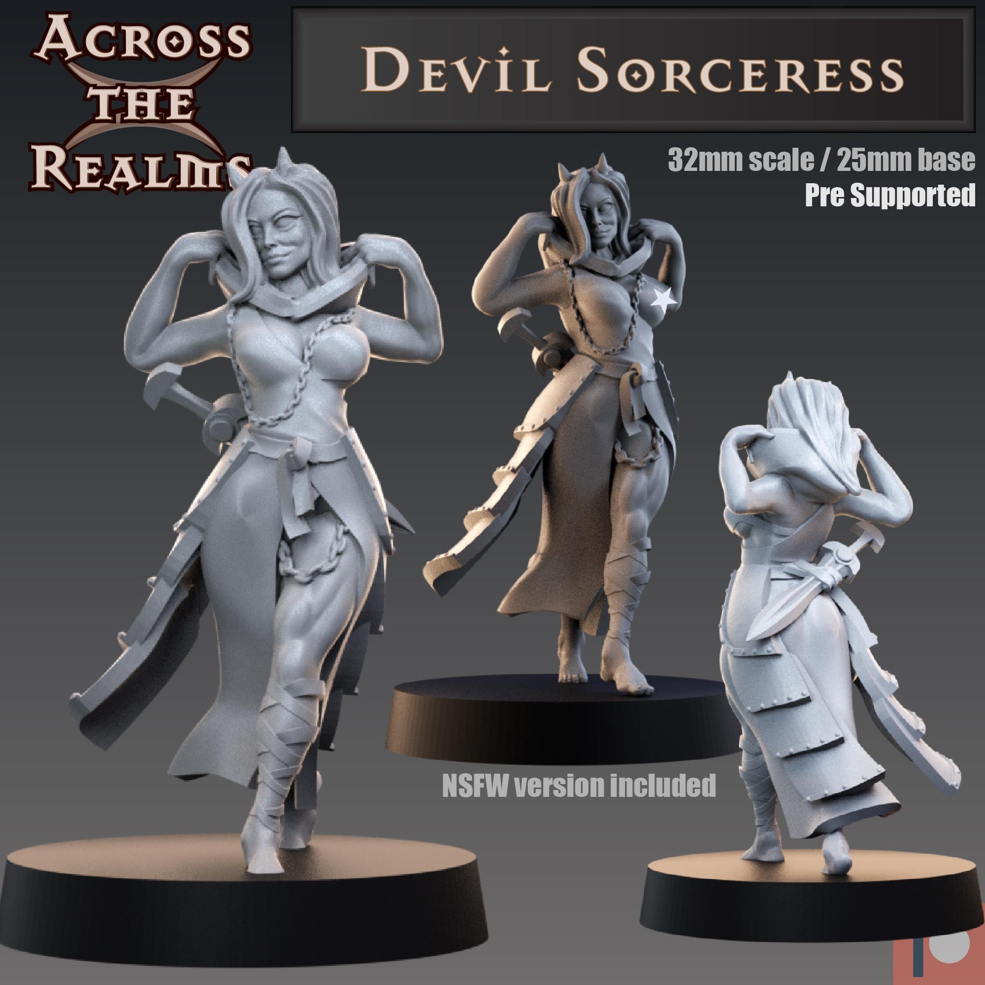 Devil Sorceress 3d model