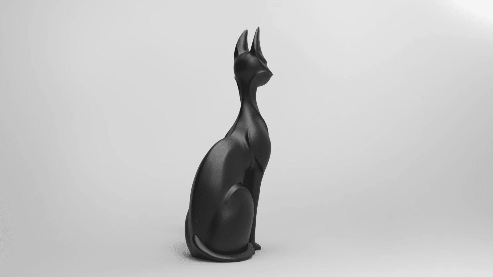 Cat Statue 3d model