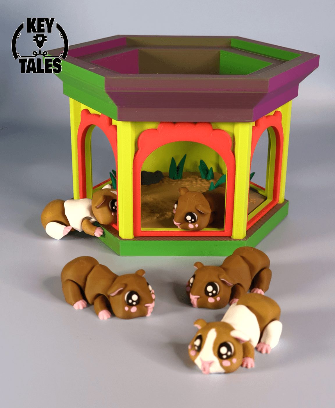 The Guinea pig 3d model