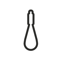 Whisk Cookie Cutter STL File - 4 inches 3d model