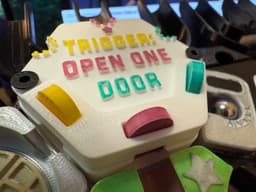 I love this! After dropping in ball after ball, there is no consistency to which door they prefer. Which is excellent!
I colored the pieces to the theme of the original game show and think it is superb!
Thanks for your work and the share! 3d model
