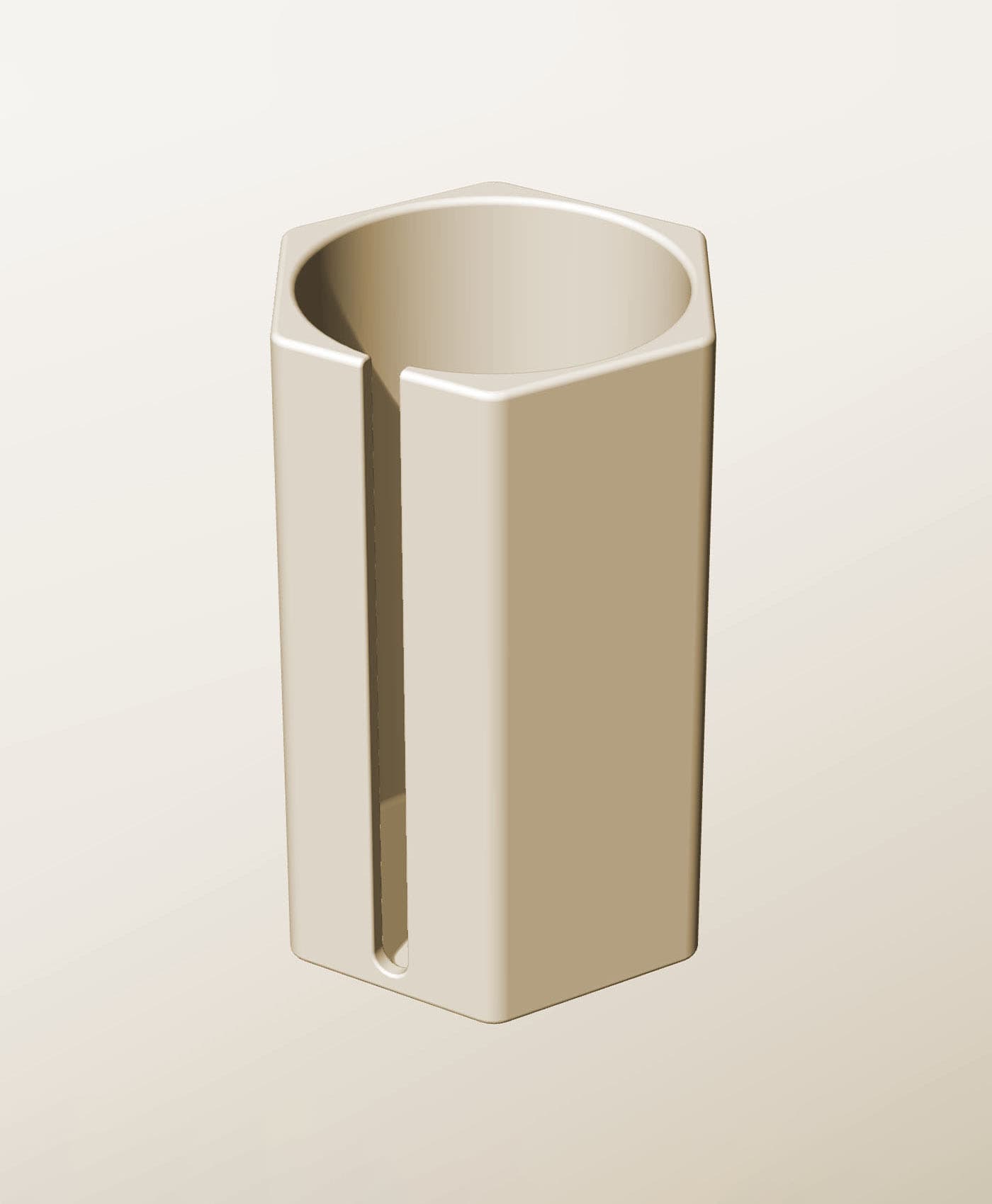 CH96-180-S Modular slotted component container modern decor 3d model