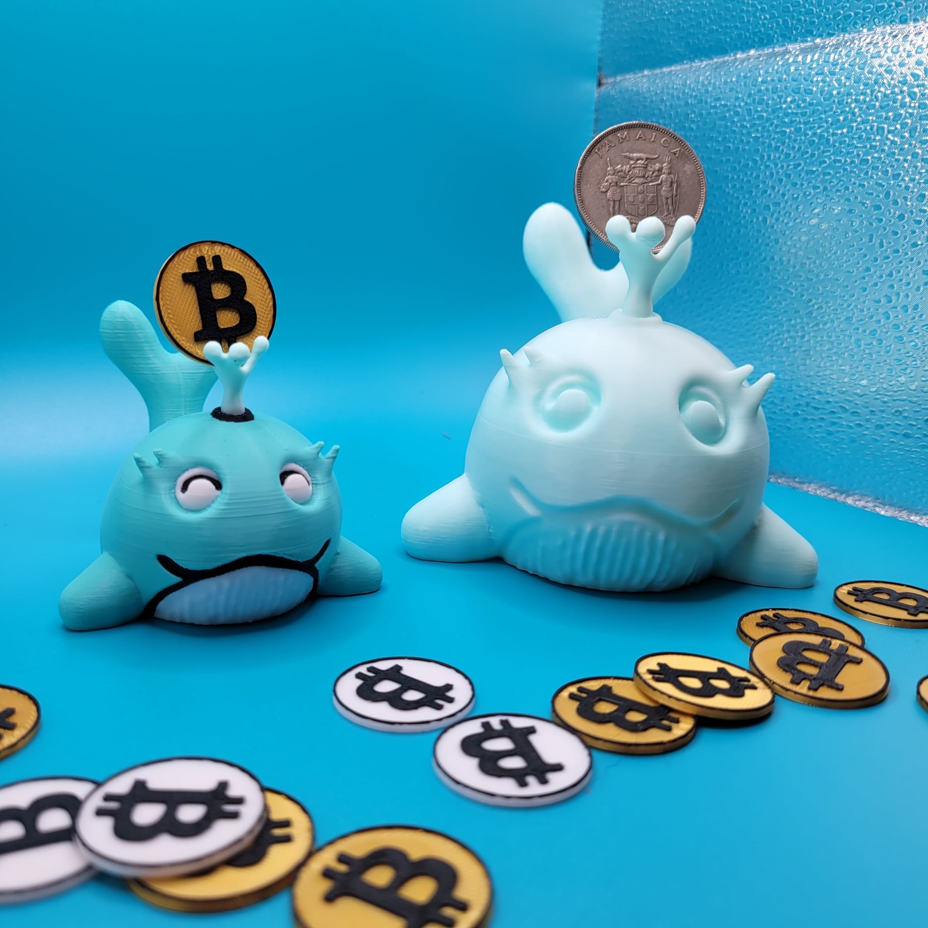 Crypto Whale 3d model