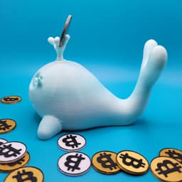 Crypto Whale 3d model