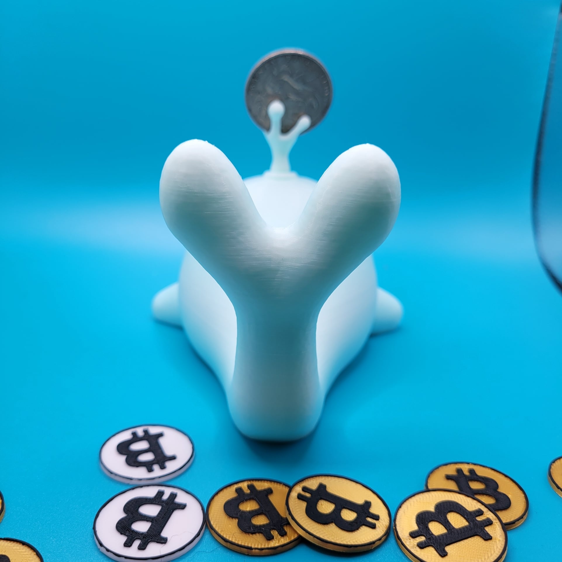 Crypto Whale 3d model