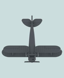 1:144 Nieuport 28 3d model