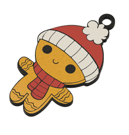 Christmas Pack: Gingerbread II 3d model