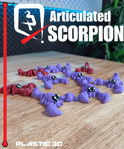 Articulated Scorpion 3d model