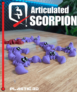 Articulated Scorpion 3d model