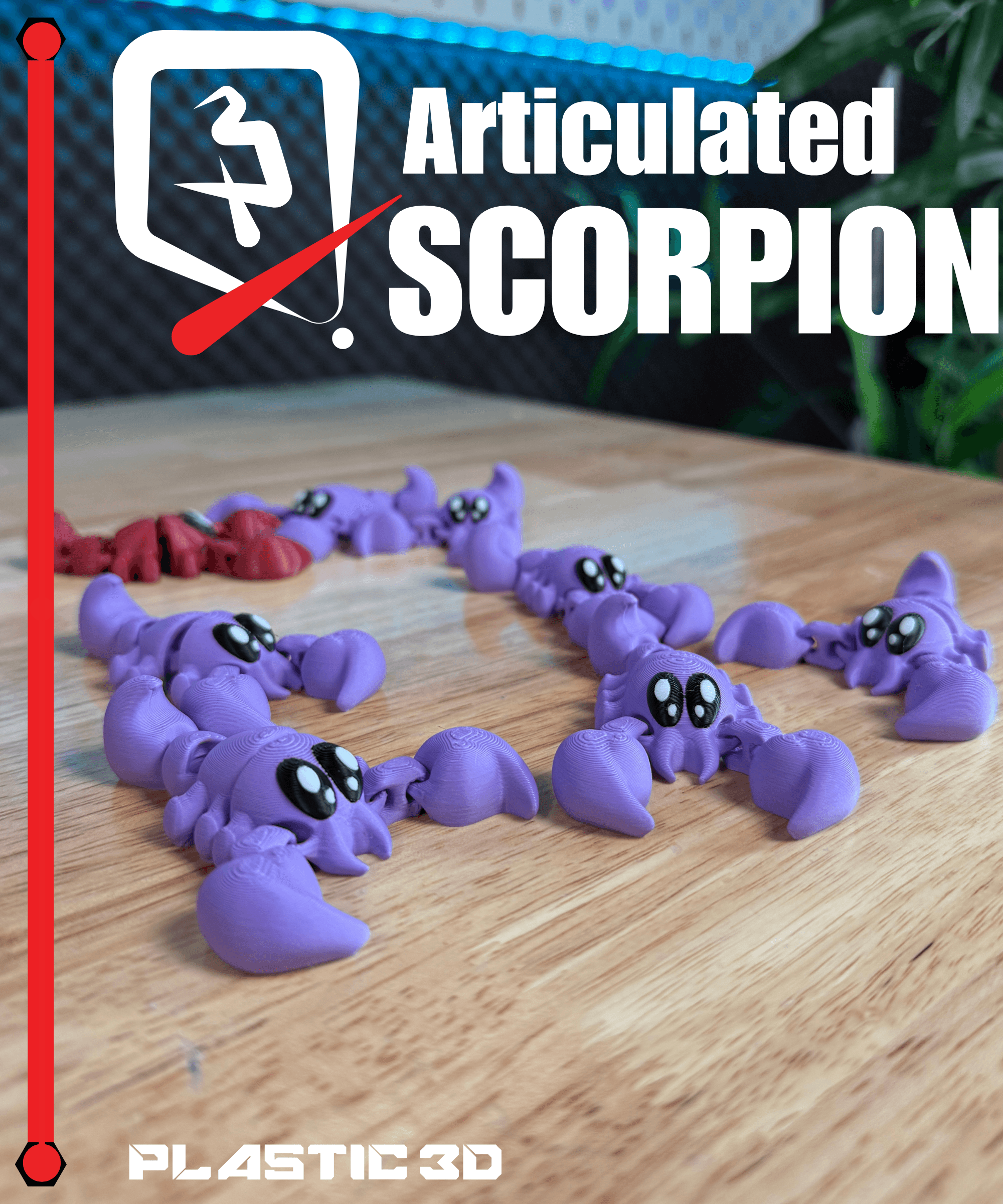 Articulated Scorpion 3d model