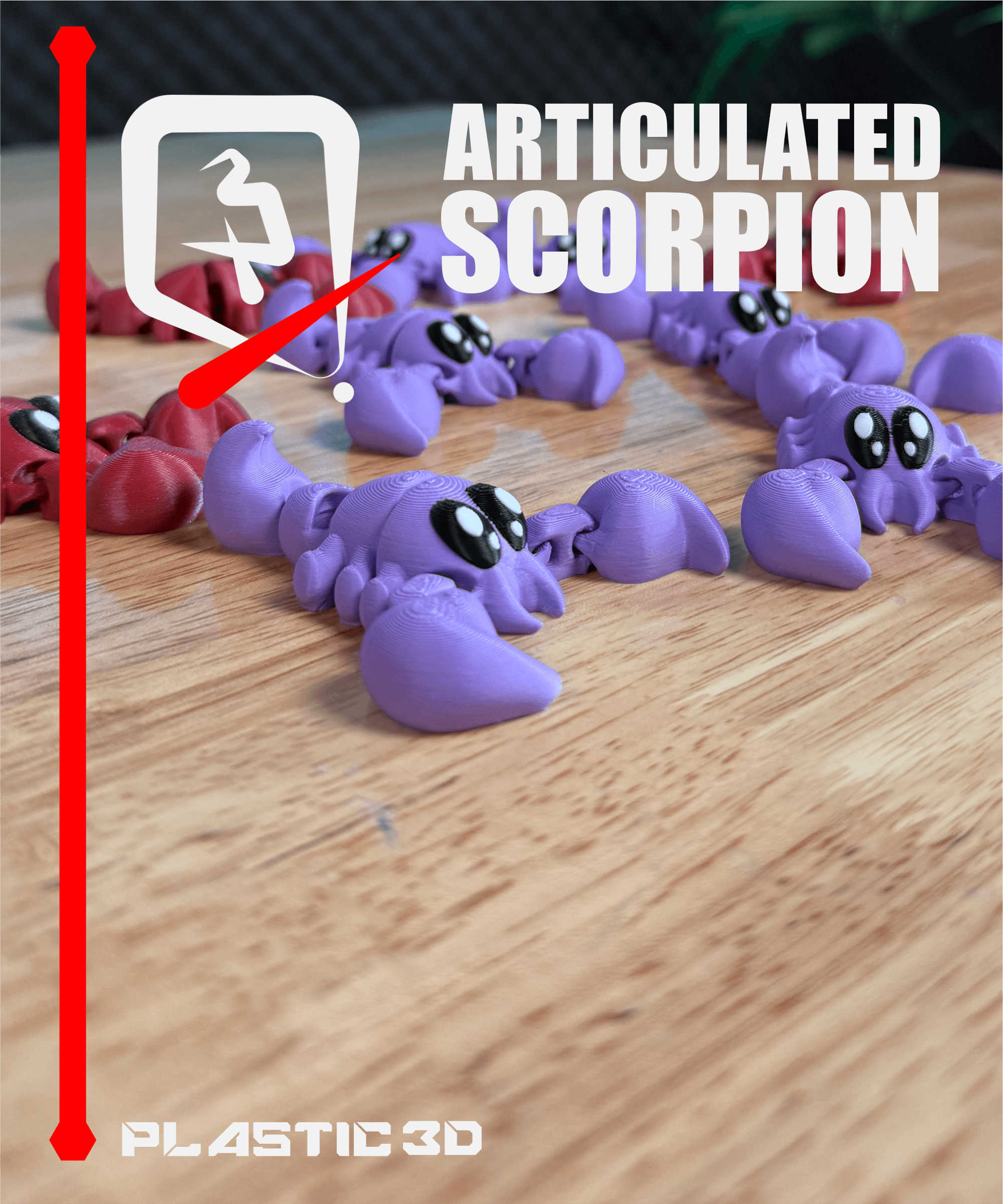 Articulated Scorpion 3d model
