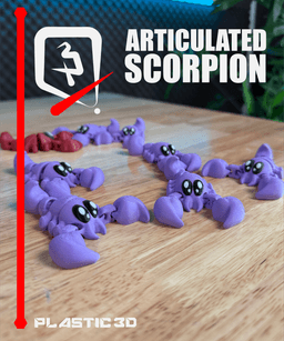 Articulated Scorpion 3d model
