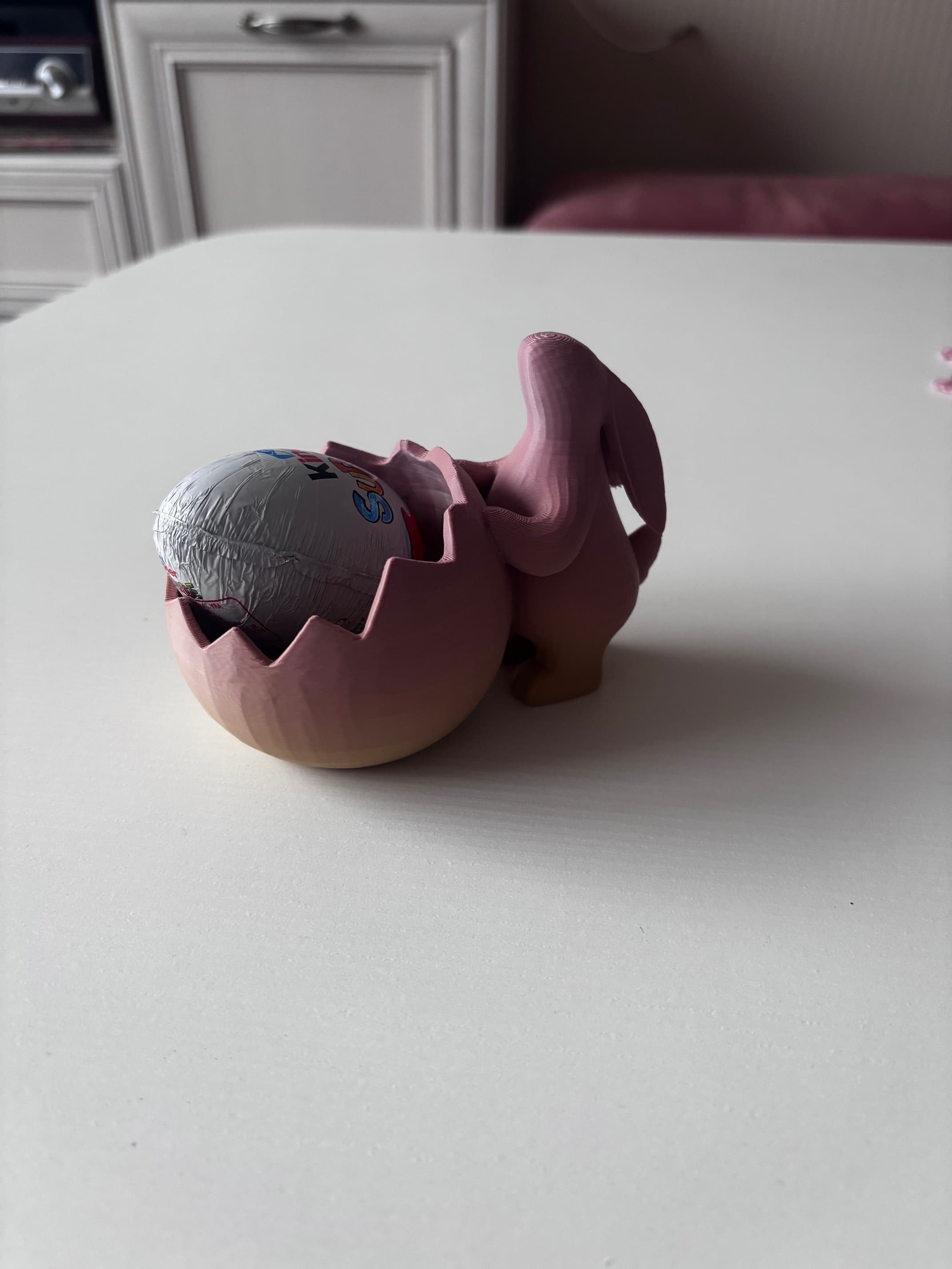 Easter bunny egg holder 3d model