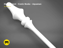Mera’s Trident from the Aquaman comic books 3d model