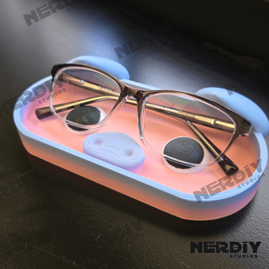 Pig Glasses Tray 3d model