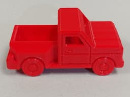 Low Poly 80s Ford Style Stepside Pickup Truck 3d model