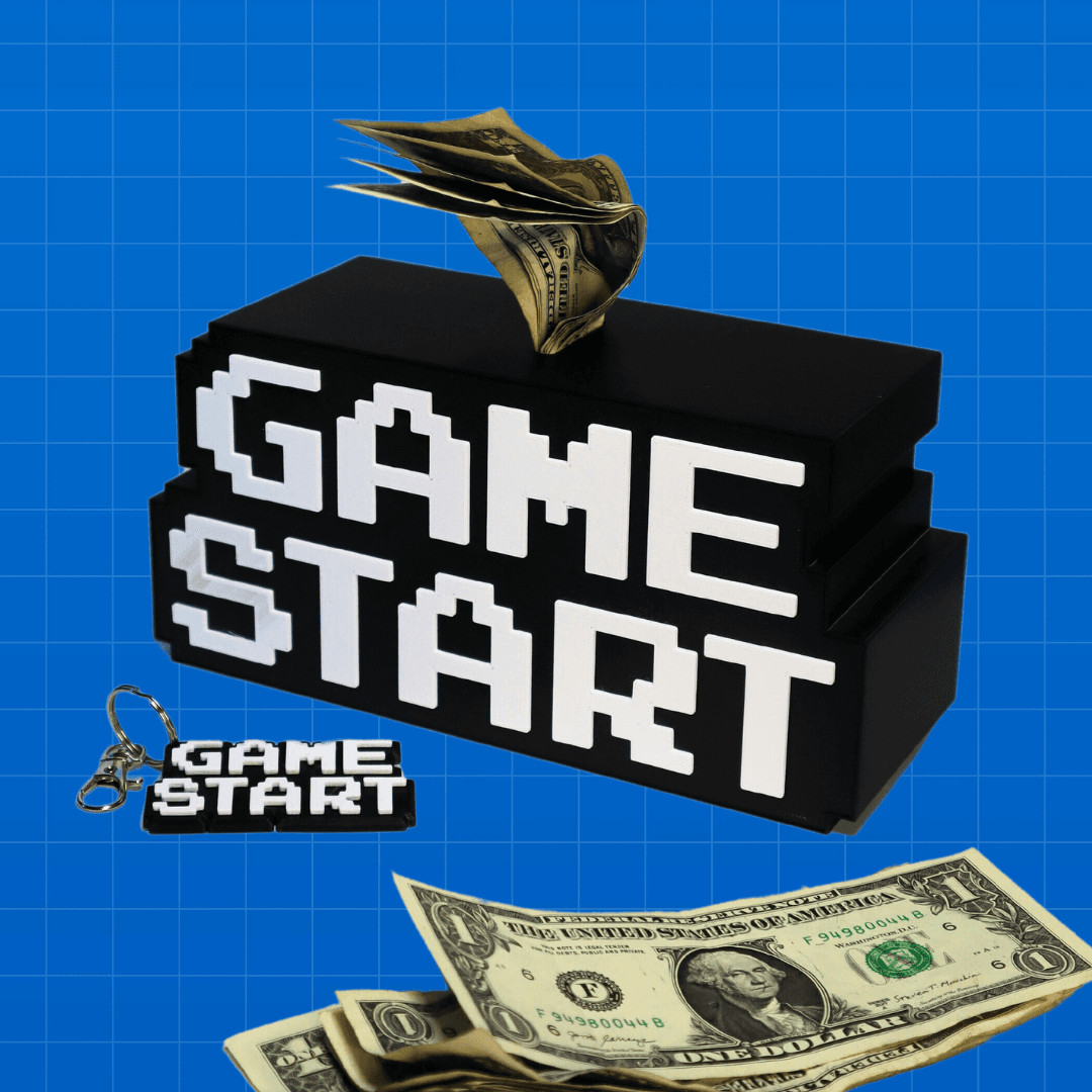Game Start - Money Bank 3d model