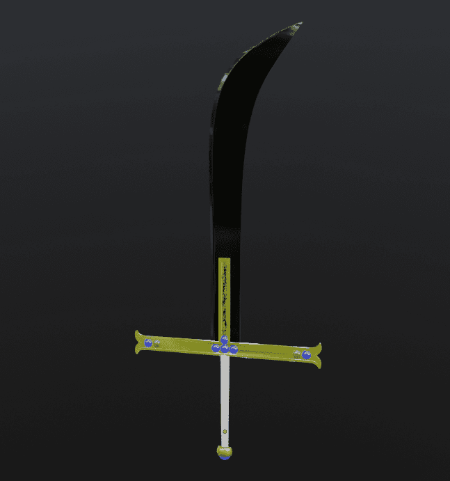 Mihawk's Sword 3d model