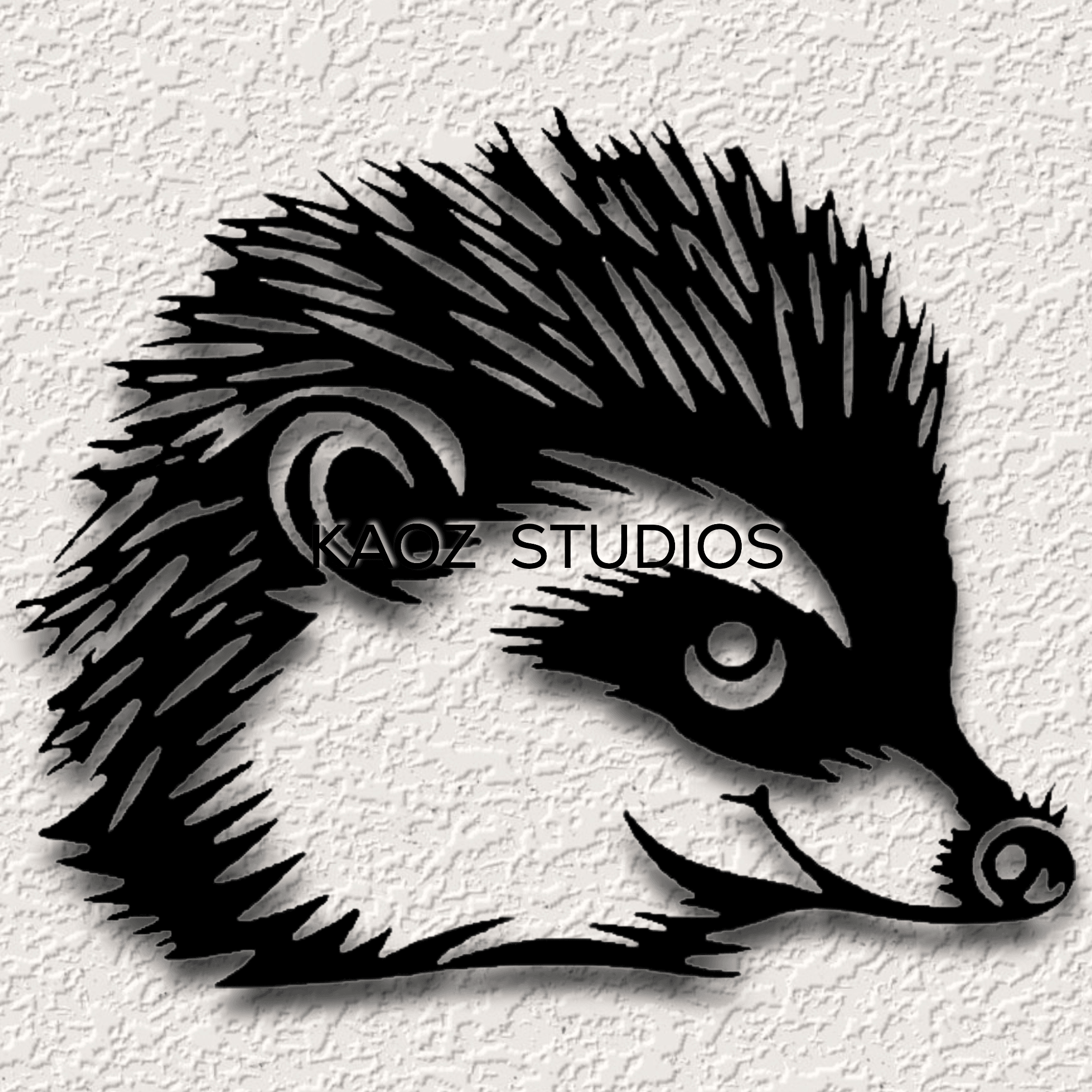 hedgehog wall art small animal wall decor rodent decoration sonic 3d model