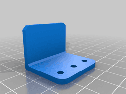 Micro FPV camera mount for Tamiya TT01 and compatible bodyes 3d model