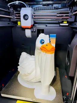 Dress Up Porch Goose for Goose Gear 3d model
