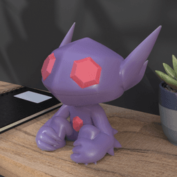 302. Sableye - Basic & Ornamental - Pokemon 3d model